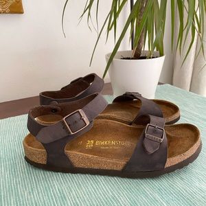 Birkenstock Rio Birkenstock Flor Sandals Sz 38 or 7 Good Condition